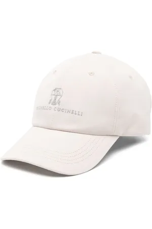 Brunello Cucinelli Gorra con logo bordado
