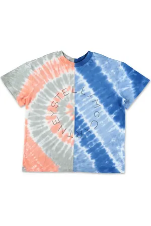 Stella McCartney Camiseta con motivo tie-dye