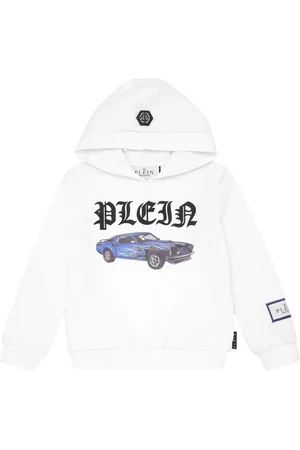 Philipp Plein Sudadera Cars Racing con capucha