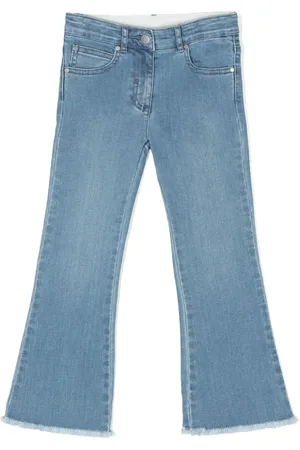 Stella McCartney Vaqueros acampanados deshilachados