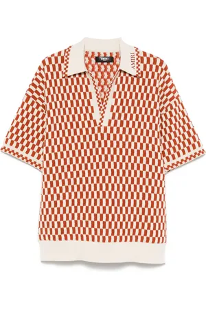 AMIRI Top a cuadros