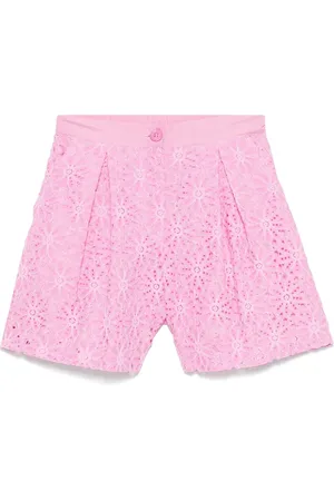 MISS GRANT Pantalones cortos con encaje floral