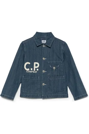 C.P. Company Chaqueta vaquera con logo