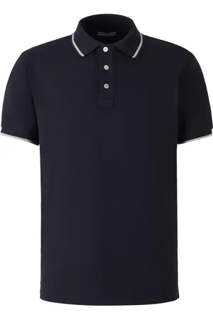 Jacob Cohen Polo con borde a rayas