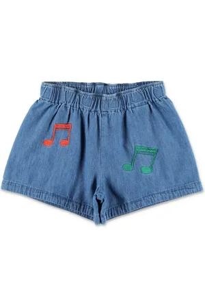 Mini Rodini Bermudas con nota musical bordada