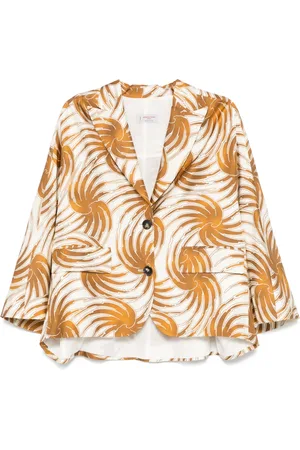 ALBERTO BIANI Blazer con estampado gráfico