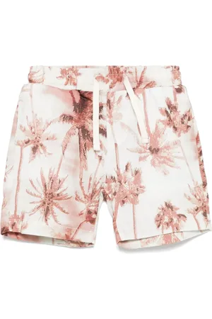 MISS GRANT Pantalones cortos con motivo de palmeras