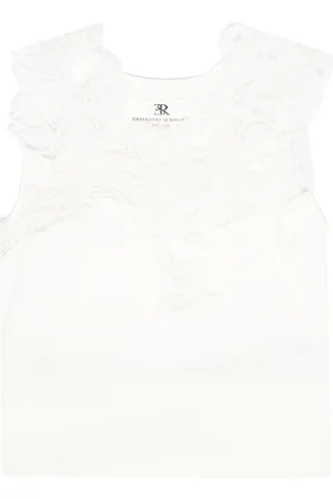 ERMANNO SCERVINO Top con encaje floral