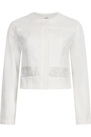 Liu Jo Chaqueta vaquera con detalles de strass