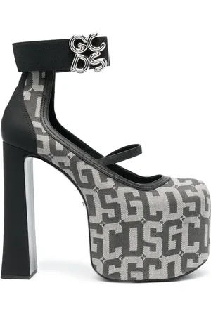 GCDS Zapatos Monogram Divine con tacón de 165mm