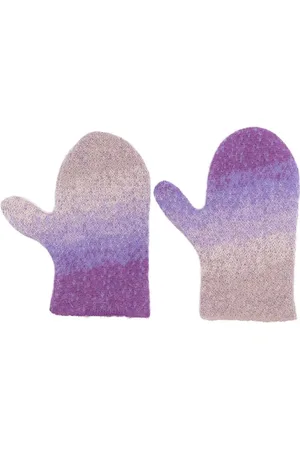 ERL Guantes de punto con efecto degradado