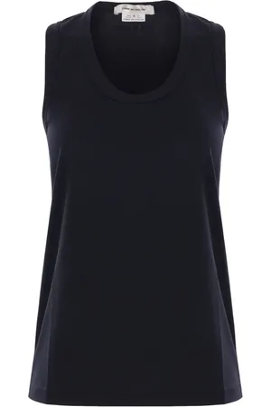 Comme des Garçons Camiseta de tirantes de tejido jersey