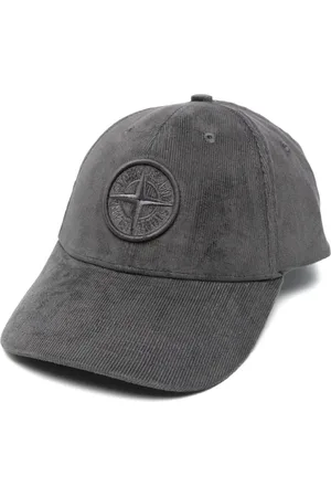 Stone Island Gorra de pana y algodón