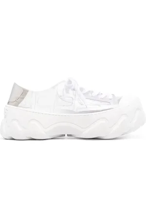 GCDS Zapatillas bajas Ibex transparentes