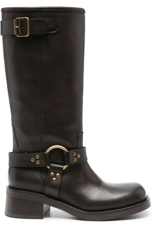 P.A.R.O.S.H. Botas biker con apliques