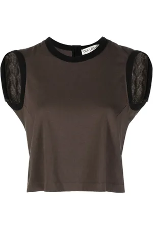 OUR LEGACY Top corto con tirantes