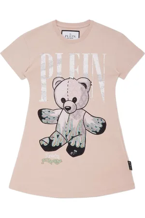 Philipp Plein Vestido con estampado Teddy Bear