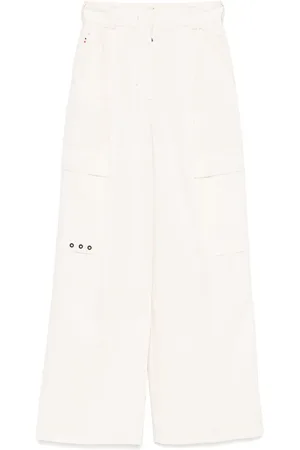 Moncler Pantalones cargo con efecto arrugado