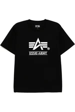 Izzue Camiseta con logo estampado