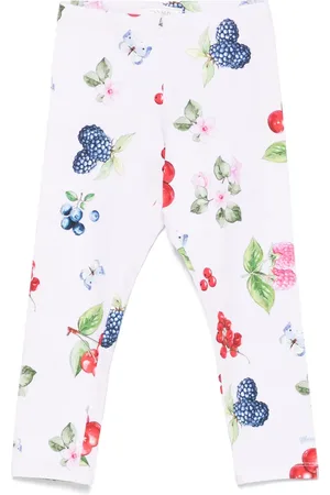 MONNALISA Leggins con estampado de frutas