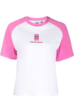 GCDS Camiseta de manga raglán