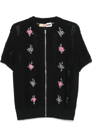 MAGLIANO Camisa con bordado floral