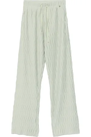 HERNO Pantalones con efecto arrugado