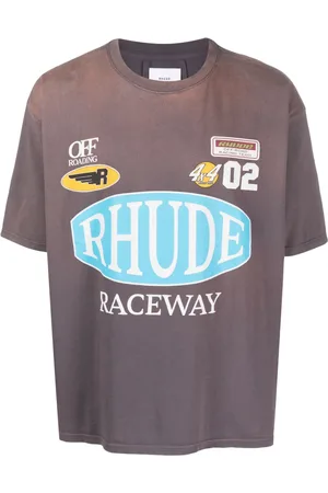 Rhude Camiseta Raceway con logo