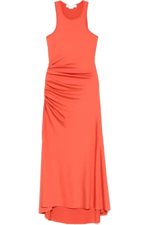 Victoria Beckham Vestido largo fruncido