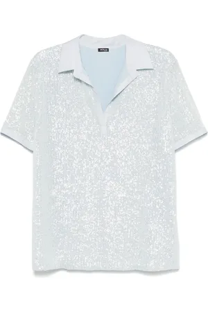 Kiton Top con lentejuelas
