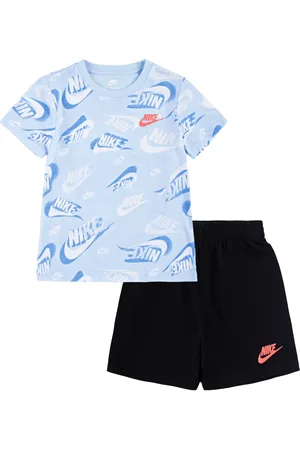 Nike Set de pantalones cortos con logo estampado