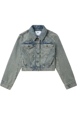 Marine Serre Chaqueta corta Moon Laser