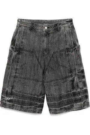 JUUN.J Pantalones vaqueros cortos con efecto lavado