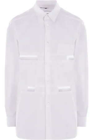Comme des Garçons Camisa de popelina