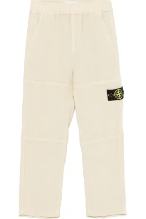 Stone Island Pantalones con distintivo Compass