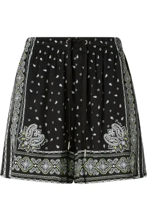 Pinko Bermudas con motivo de cachemira