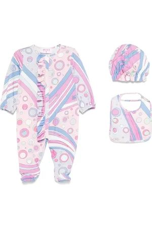 PUCCI Junior Set de pelele con motivo