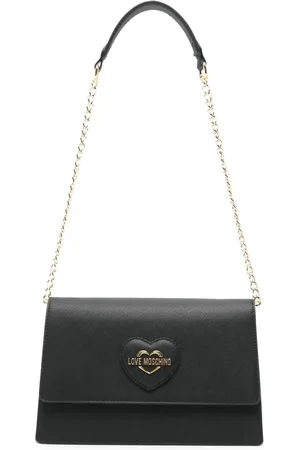 Moschino Bolso de hombro con letras del logo