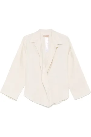 Twin-Set Blusa de lino