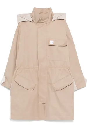 Msgm Parka con diseño de paneles