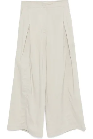 Low Classic Pantalones palazzo plisado