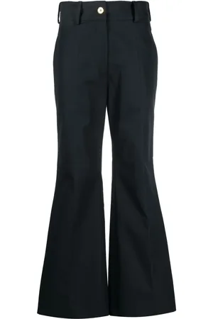 Patou Pantalones acampanados de talle alto