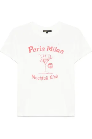 Maje Camiseta con estampado gráfico