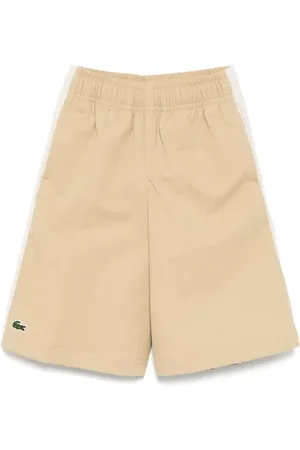 Lacoste Pantalones cortos con panel de malla