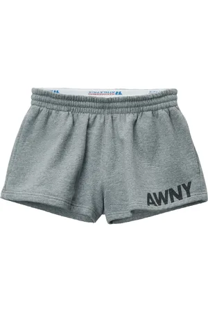 Alexander Wang Bermudas con logo estampado