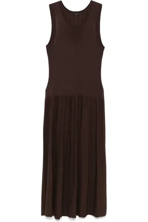 Joseph Vestido midi de canalé