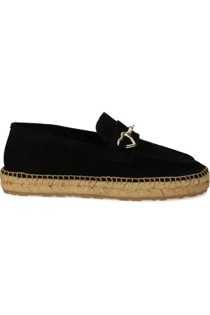Moschino Mocasines estilo alpargatas de ante