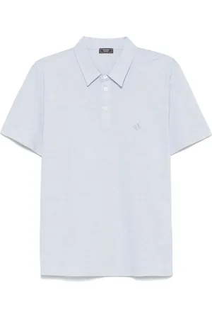 PESERICO SIGN Polo de piqué con efecto mélange y tejido piqué