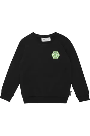 Philipp Plein Sudadera con apliques del logo