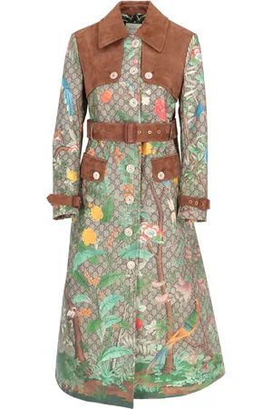 Gucci Gabardina con motivo floral 2016